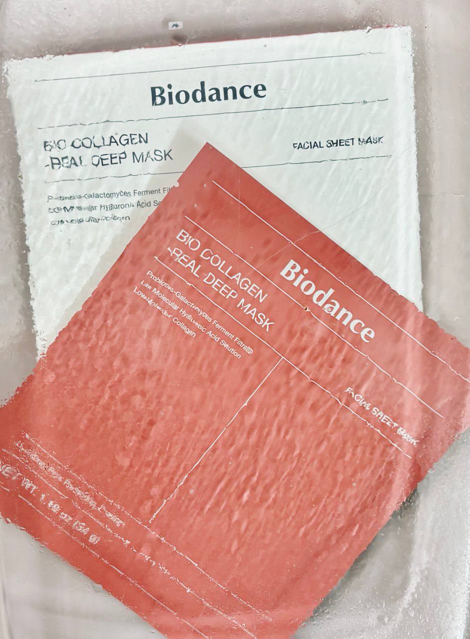 ماسک کلاژن ساز بایودنس (Biodance) | آبرسان فوری و کوچک‌کننده منافذ | حاوی نیاسینامید و هیالورونیک اسید